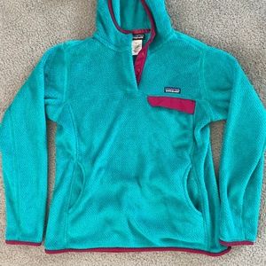 Patagonia Re-Tool Snap Fleece Pullover w/ Hood